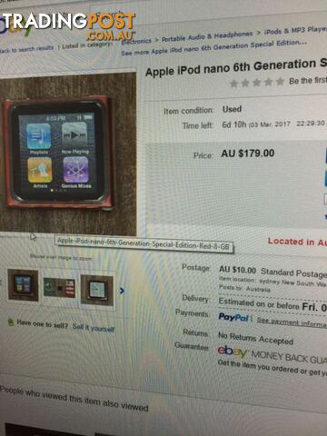 iPod nano 8GB / as new - photo 4 of 4