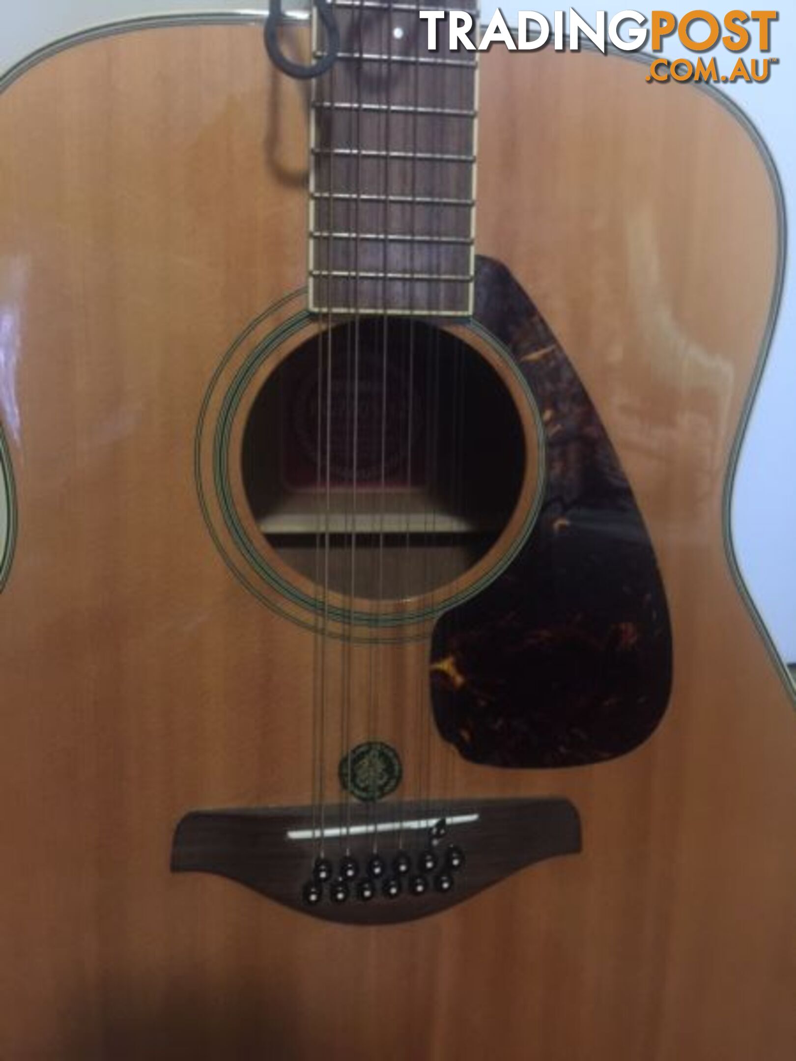 Yamaha 12 String Guitar - sounds amazing! New strings