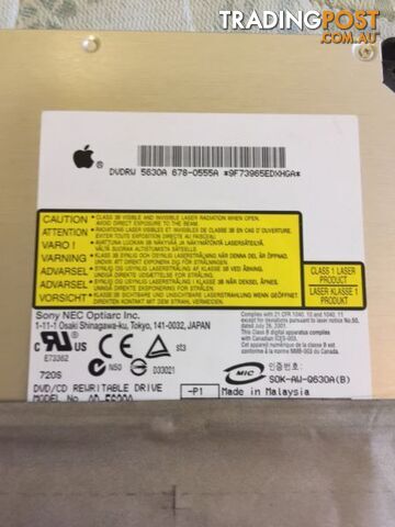 Apple iMac DVD drive