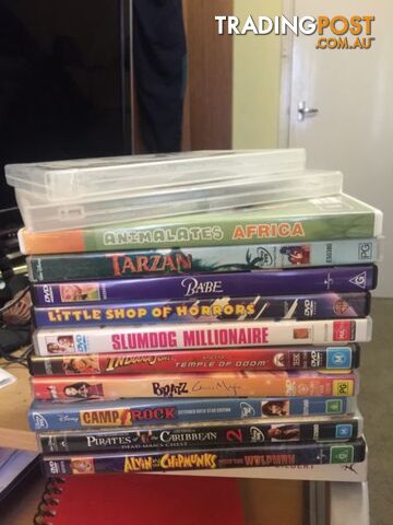 Dvds and movies for kids too