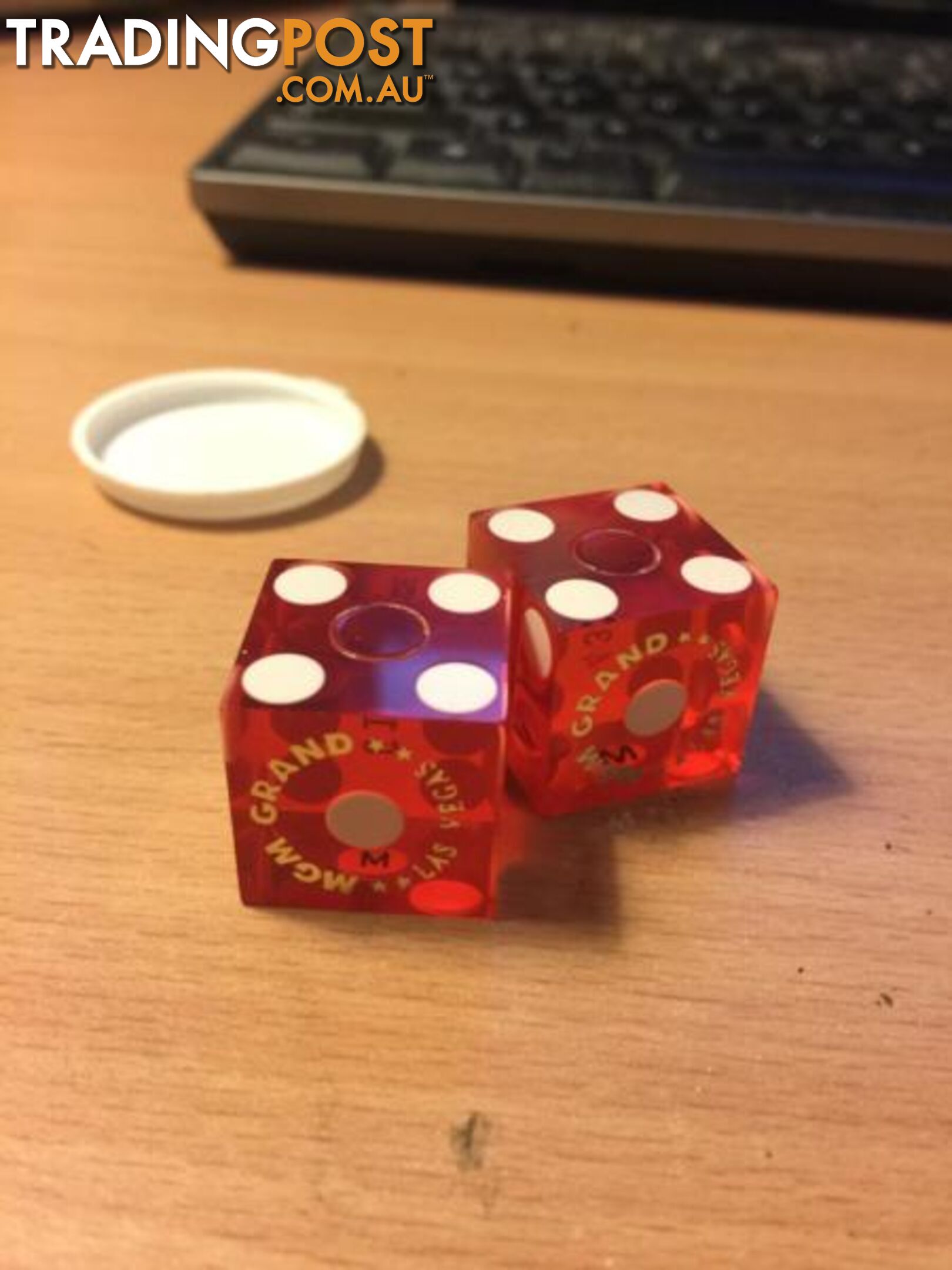 Las Vegas MGM Grand Dice / High Quality