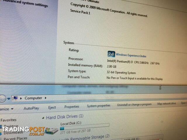 Fresh Windows 7 + office 2010 - with screen - clean system