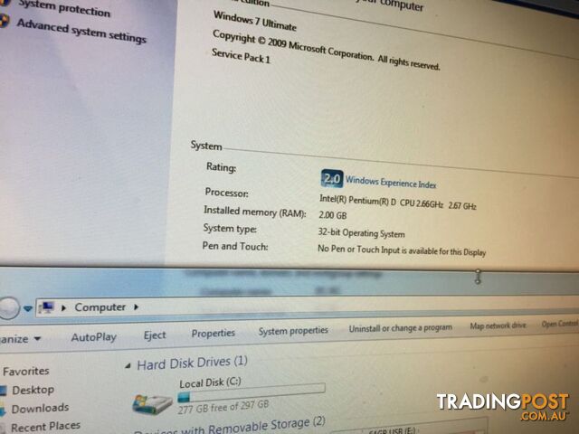 Fresh Windows 7 + office 2010 - with screen - clean system