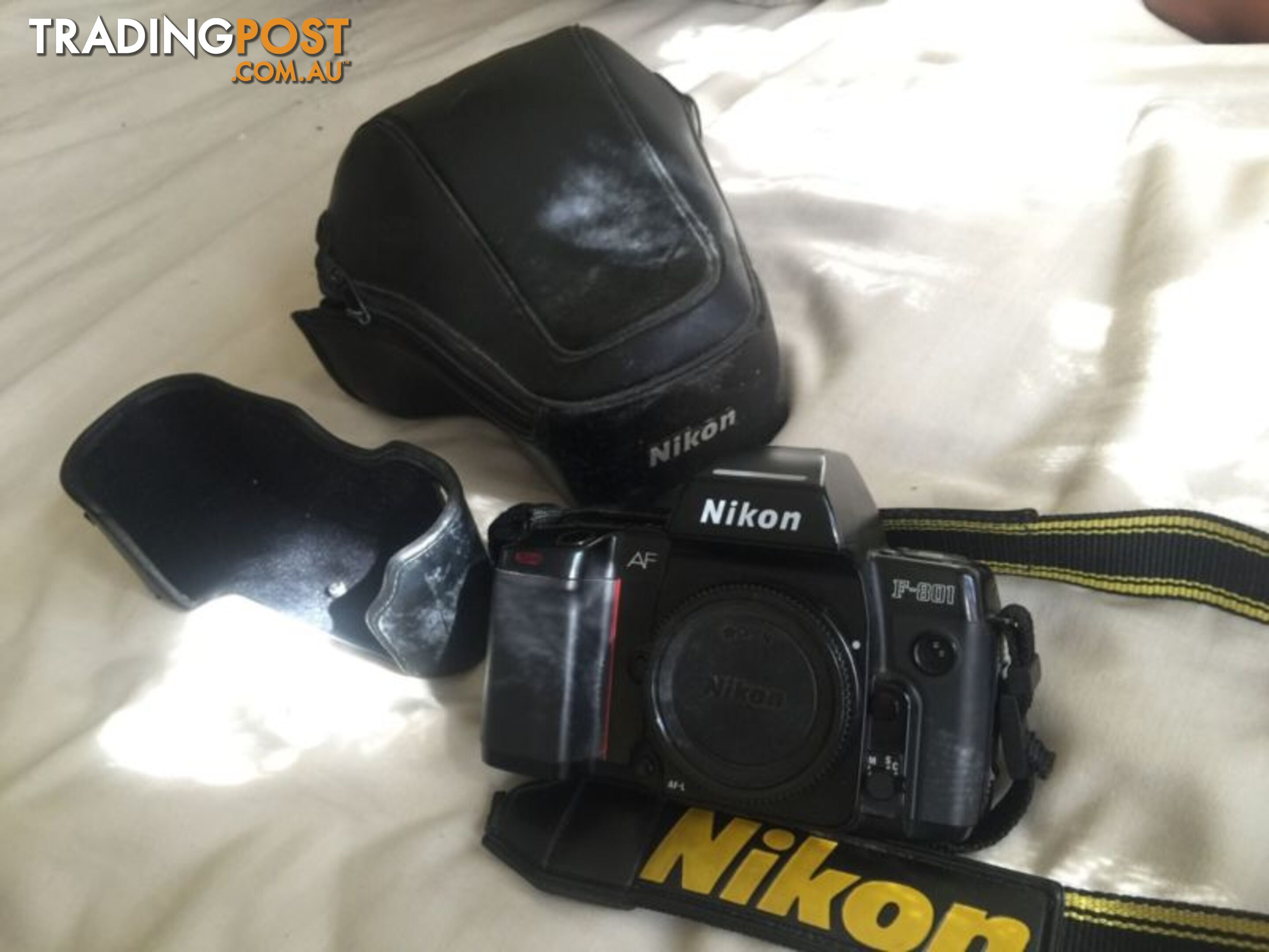 NIKON F-801 great condition with Case