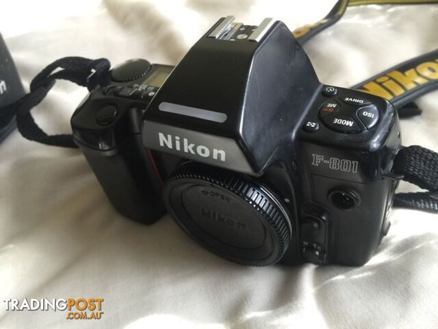 NIKON F-801 great condition with Case