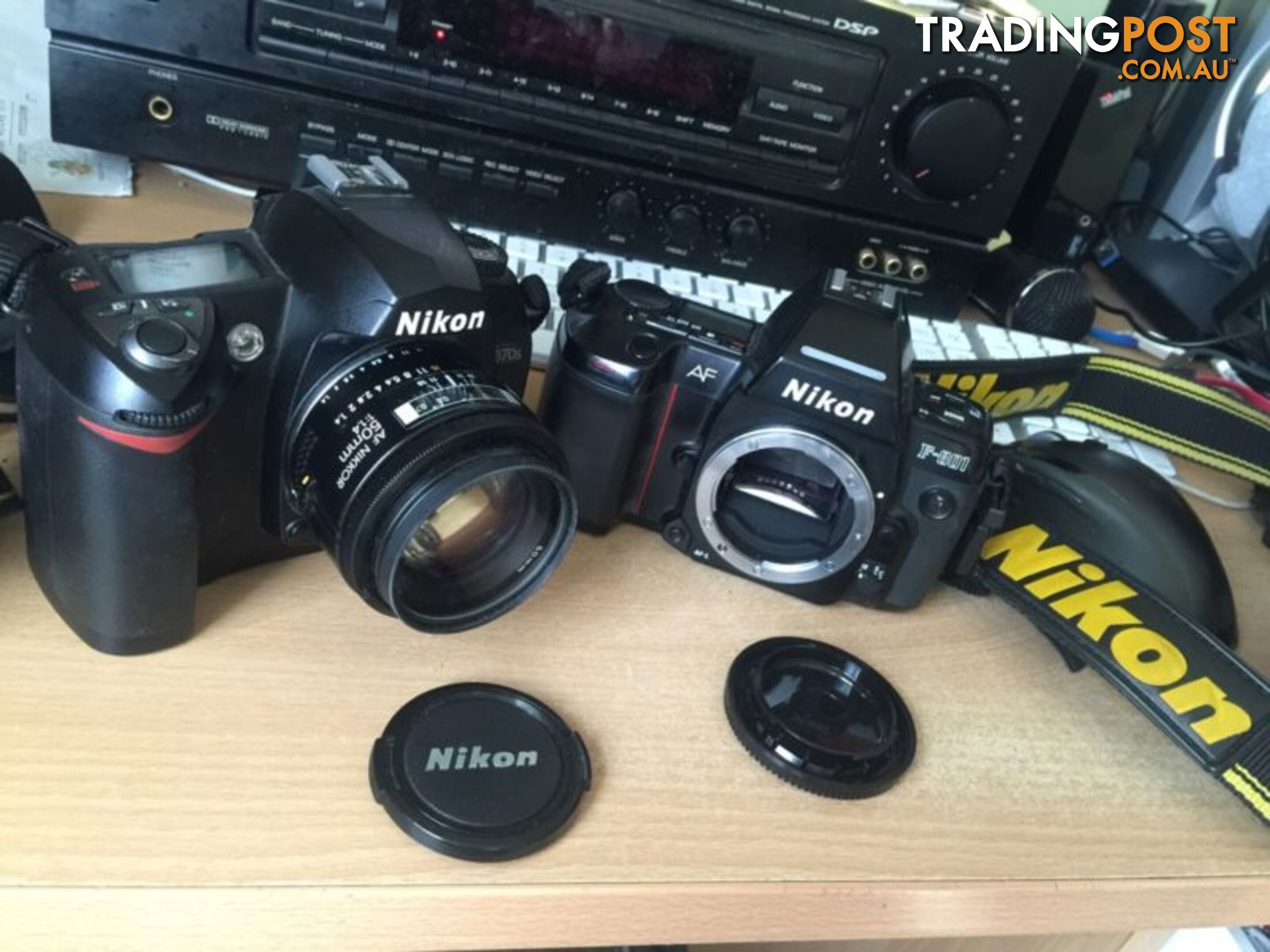 NIKON F-801 great condition with Case