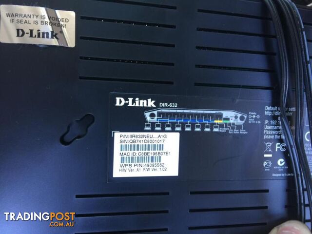 Dlink wifi modem/router DIR-632 - photo 2 of 3
