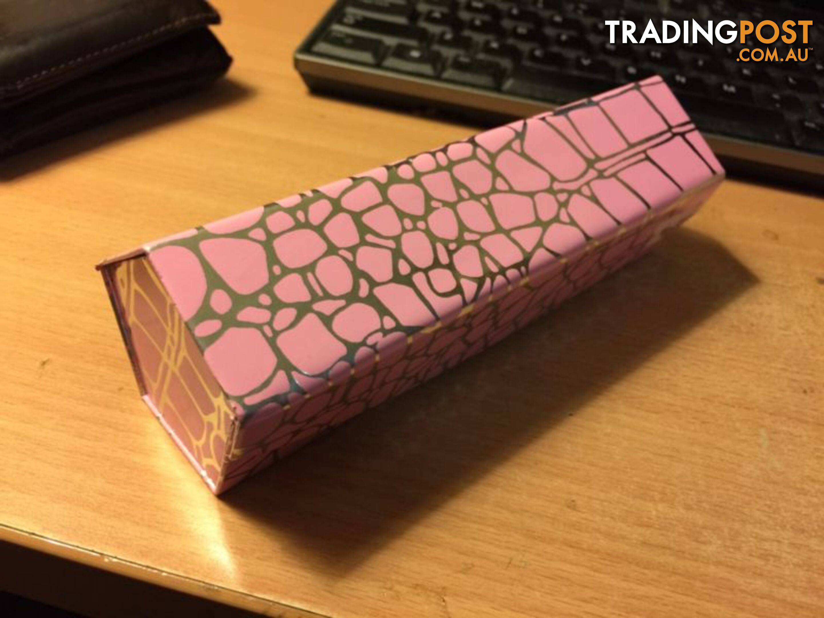 Pencil Pen Case / Glasses Case / pink