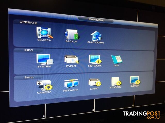 Security NVR/DVR 8 Chanel 1TB Recorder / Network / POE IP CAMERA - photo 3 of 10
