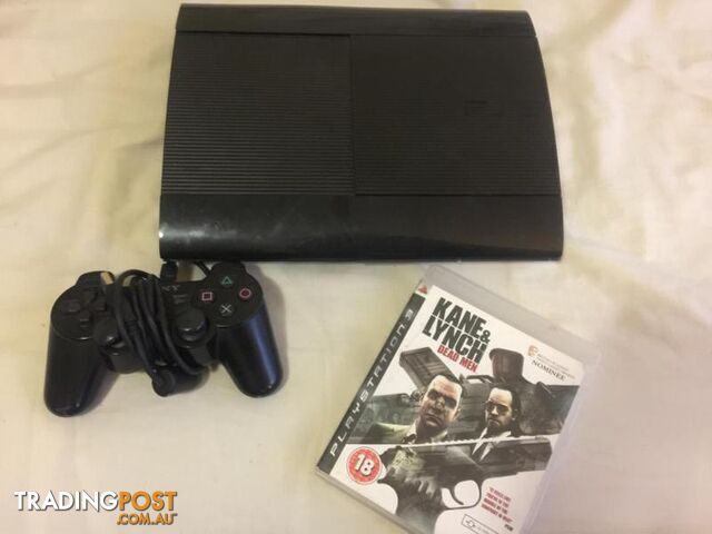 PS3 Super slim 500GB / 2 games / Controller