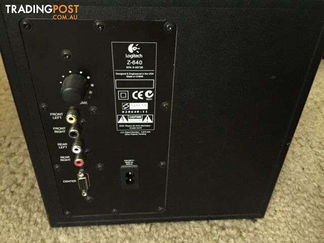 Logitech 5.1 surround sound / great sound quality - photo 3 of 4