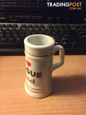 I <3 Prague Mug / ceramic / souvenir / shot glass NEW
