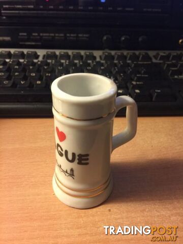 I <3 Prague Mug / ceramic / souvenir / shot glass NEW