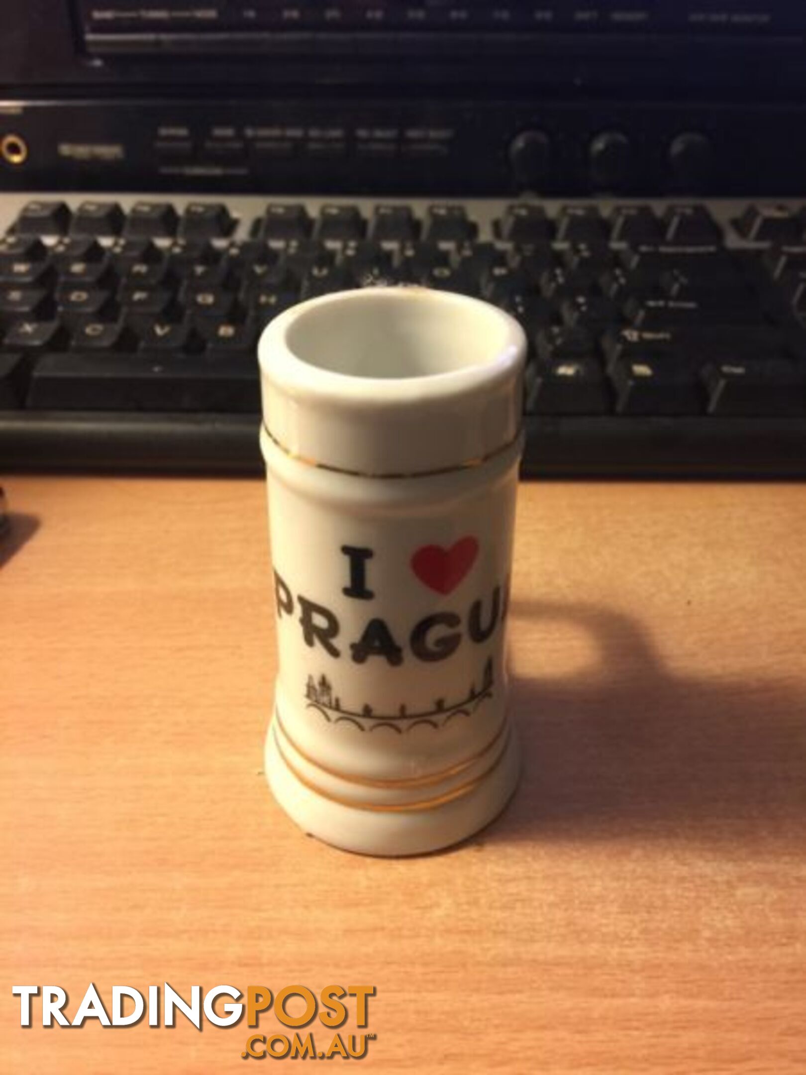 I <3 Prague Mug / ceramic / souvenir / shot glass NEW