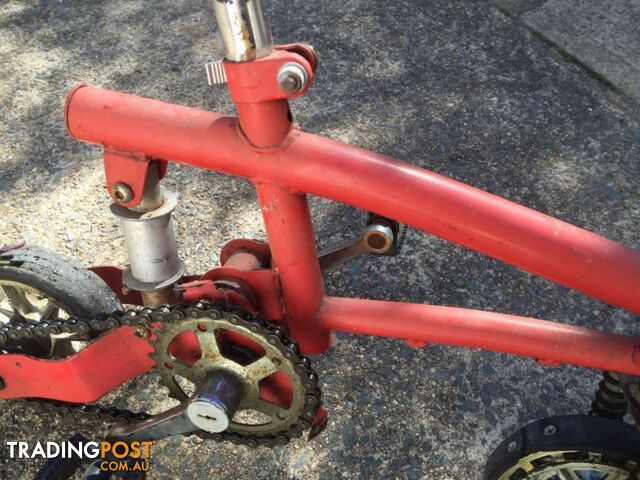 Antique 60's mini bicycle / funny bike / rides great/ RARE