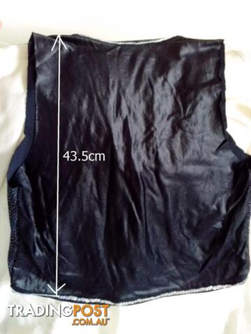 BLACK GLITTER VEST-Child - photo 2 of 7