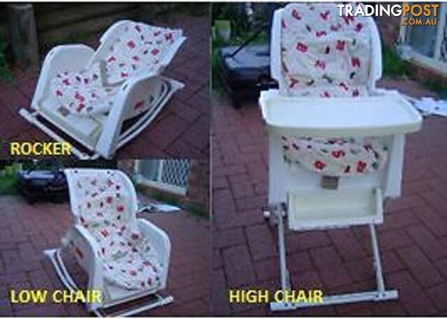 COMBI 3-IN-1 HIGH CHAIR
