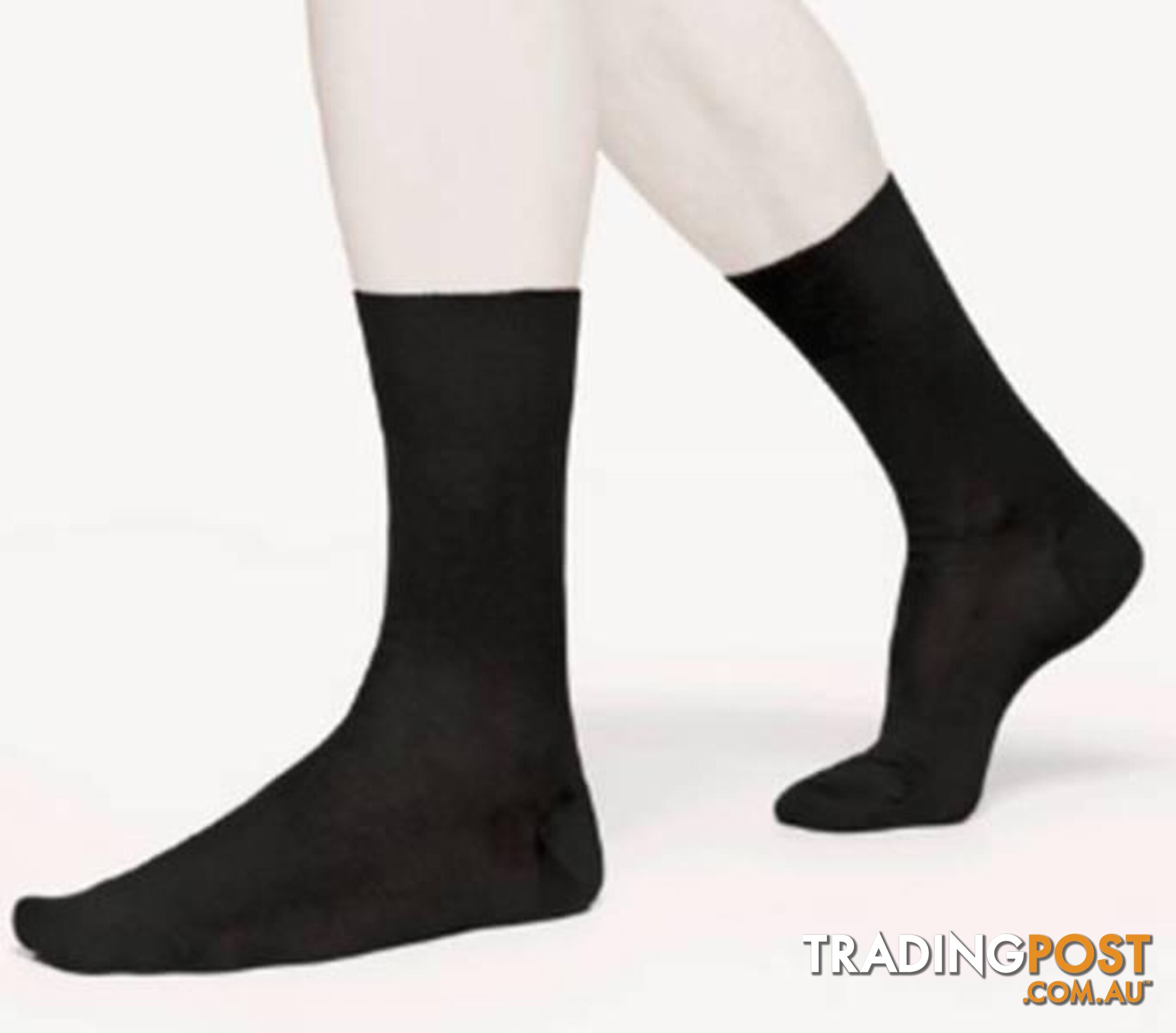 BLACK SOCKS Twin pack