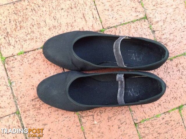CANVAS CHARACTER CUBAN DANCE SHOES-Black - photo 4 of 5