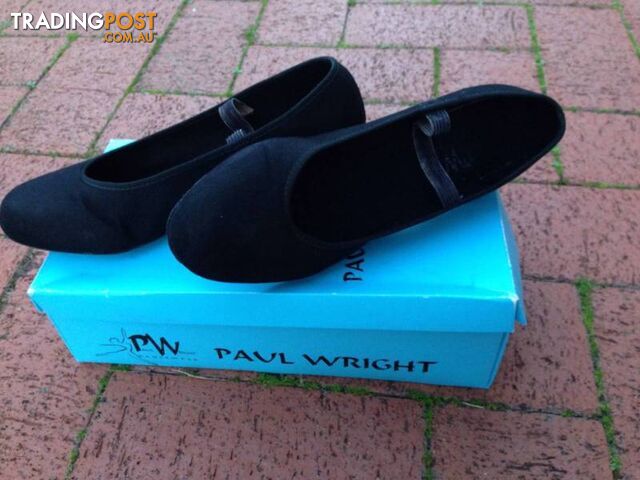 CANVAS CHARACTER CUBAN DANCE SHOES-Black - photo 2 of 5