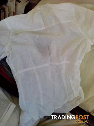 LADIES' L/S WHITE BLOUSE-Abercombie & Fitch New York - photo 4 of 4