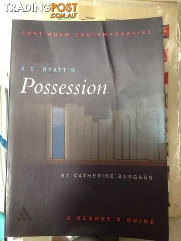 POSSESSION-A S Byatt, A Reader's Guide