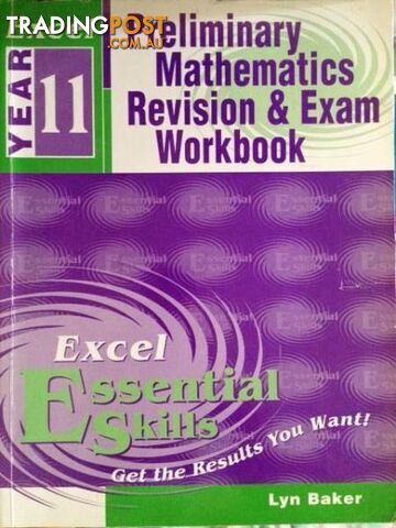 EXCEL YR 11 & YR 12 MATHS Revision & Exam Workbooks