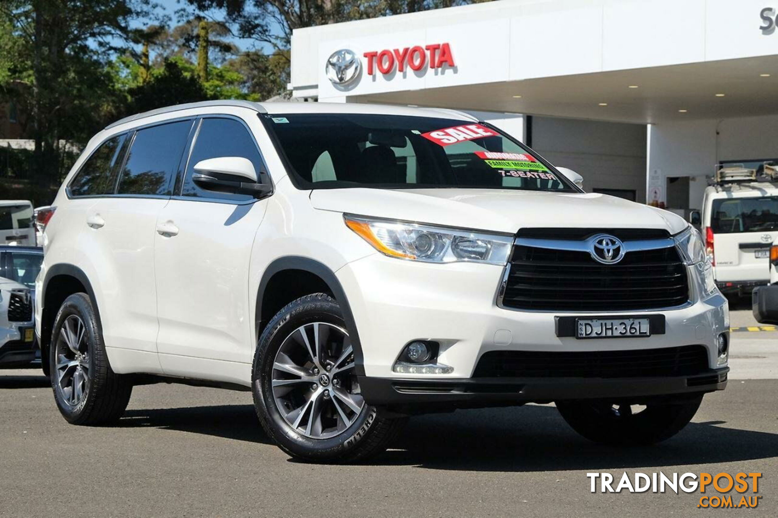 2016 TOYOTA KLUGER GXL (4X2) GSU50R SUV