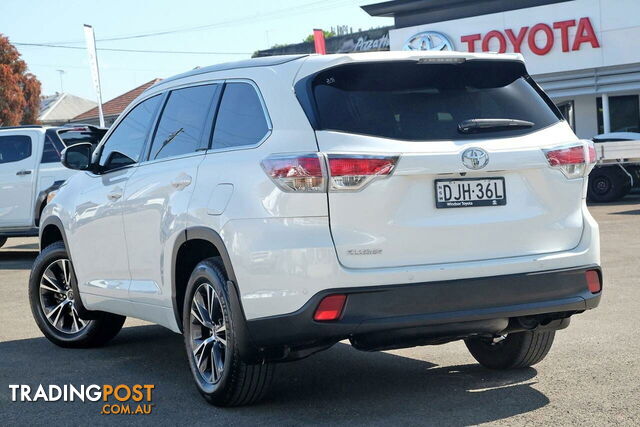 2016 TOYOTA KLUGER GXL (4X2) GSU50R SUV