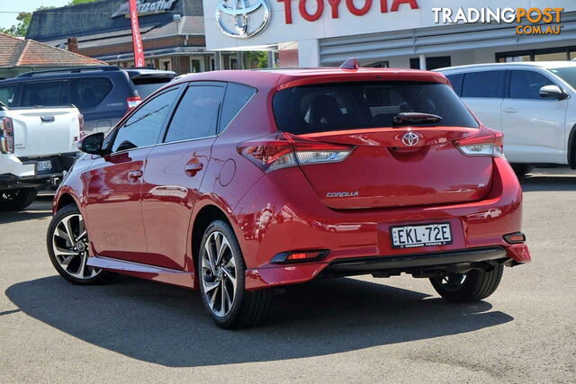 2016 TOYOTA COROLLA ZR ZRE182R MY15 HATCHBACK