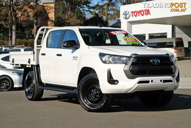 2021 TOYOTA HILUX   DUAL CAB CHASSIS