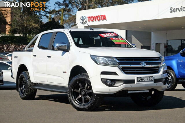 2017 HOLDEN COLORADO LTZ (4X4) RG MY18 CREW CAB PICKUP