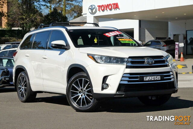 2017 TOYOTA KLUGER GRANDE (4X4) GSU55R MY17 SUV