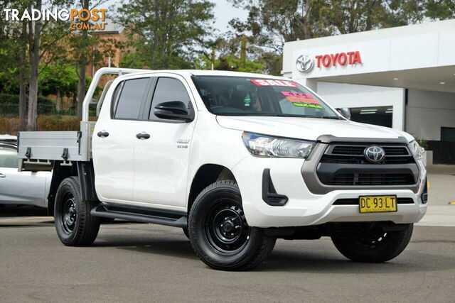 2021 TOYOTA HILUX   DUAL CAB CHASSIS