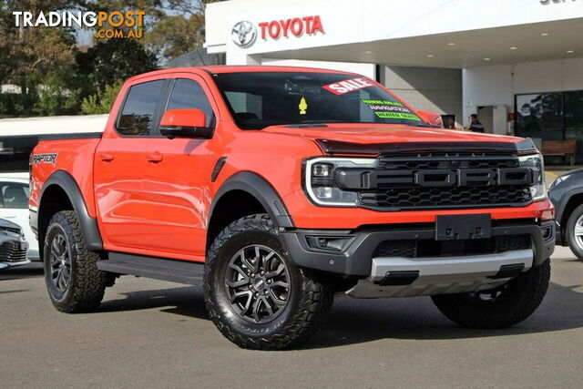 2022 FORD RANGER RAPTOR 3.0 (4X4) PY MY22 DOUBLE CAB PICK UP