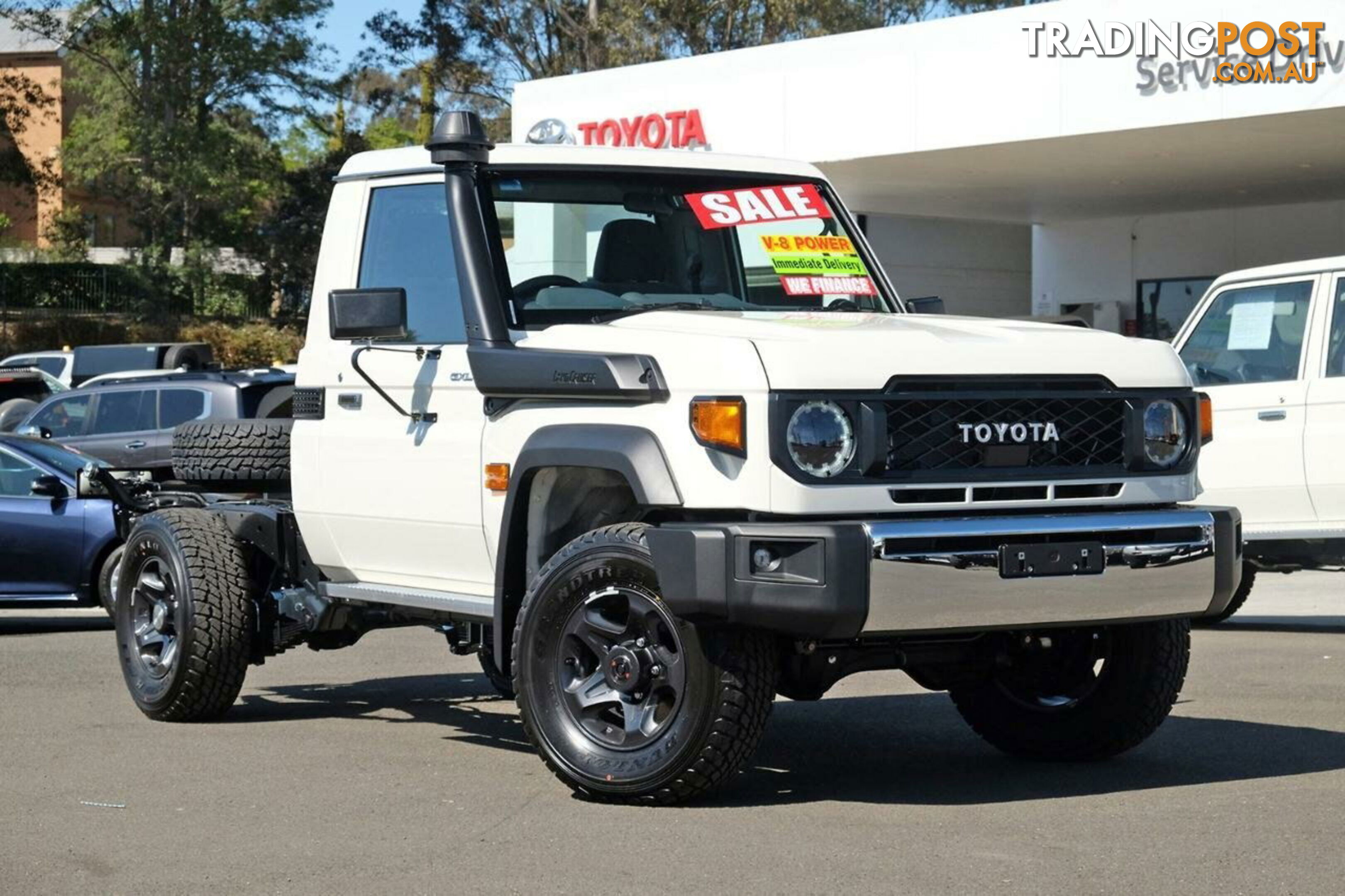 2024 TOYOTA LANDCRUISER   CAB CHASSIS