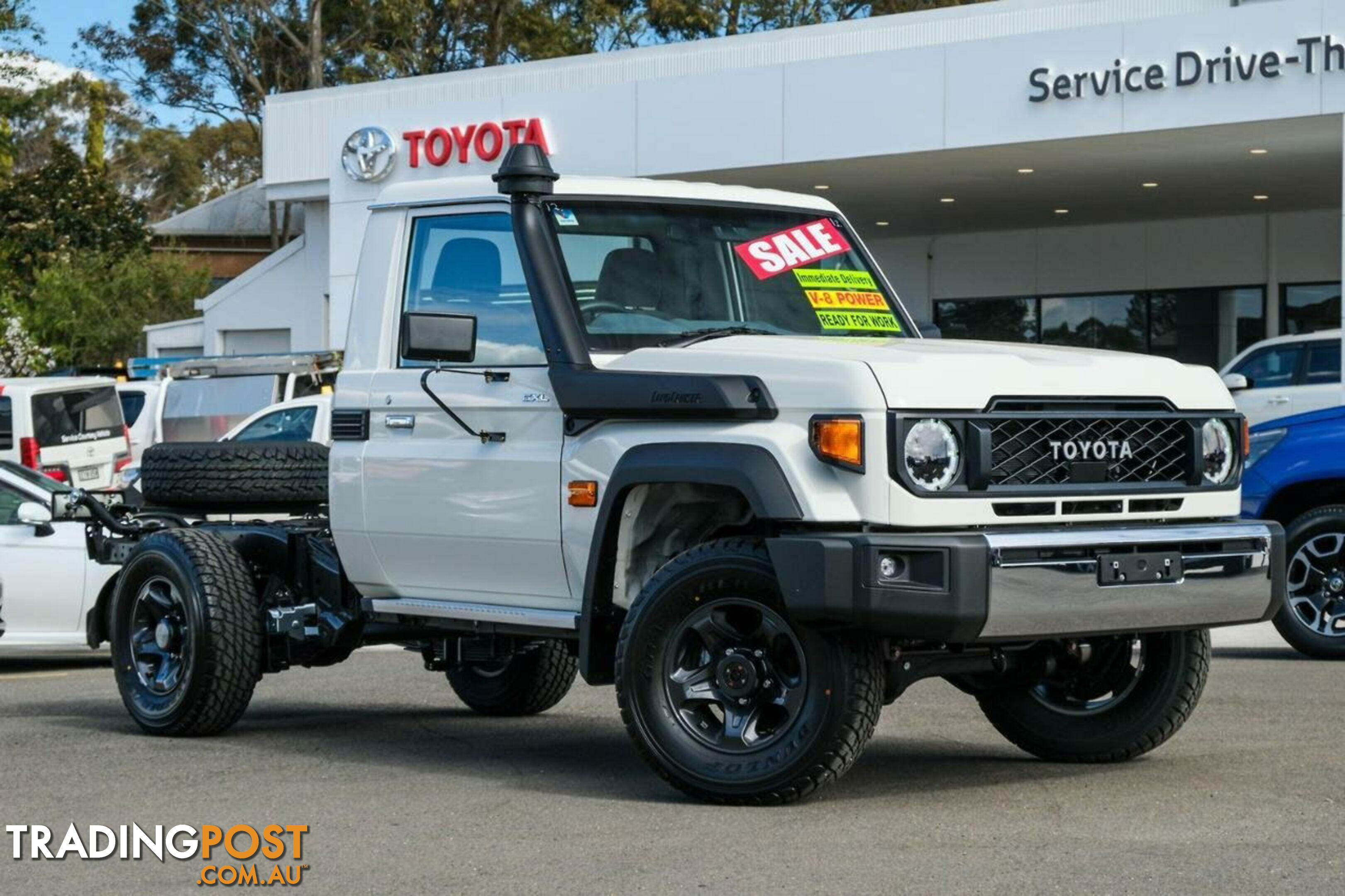 2024 TOYOTA LANDCRUISER   CAB CHASSIS