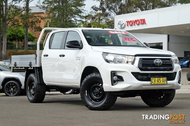 2019 TOYOTA HILUX   DUAL CAB CHASSIS