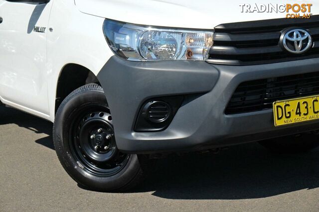 2017 TOYOTA HILUX WORKMATE TGN121R MY17 CAB CHASSIS