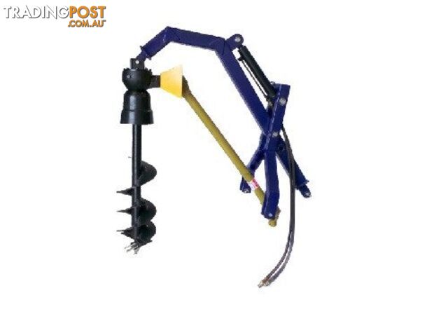  Brand New Hydraulic Post  Hole Digger 9' Auger