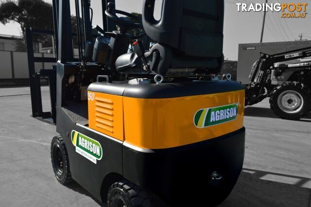 Brand New 2017 Electric Seated 1.1Tonne Forklift - 4 Solid Tyres - 2 Stage Mast!! - photo 3 of 20