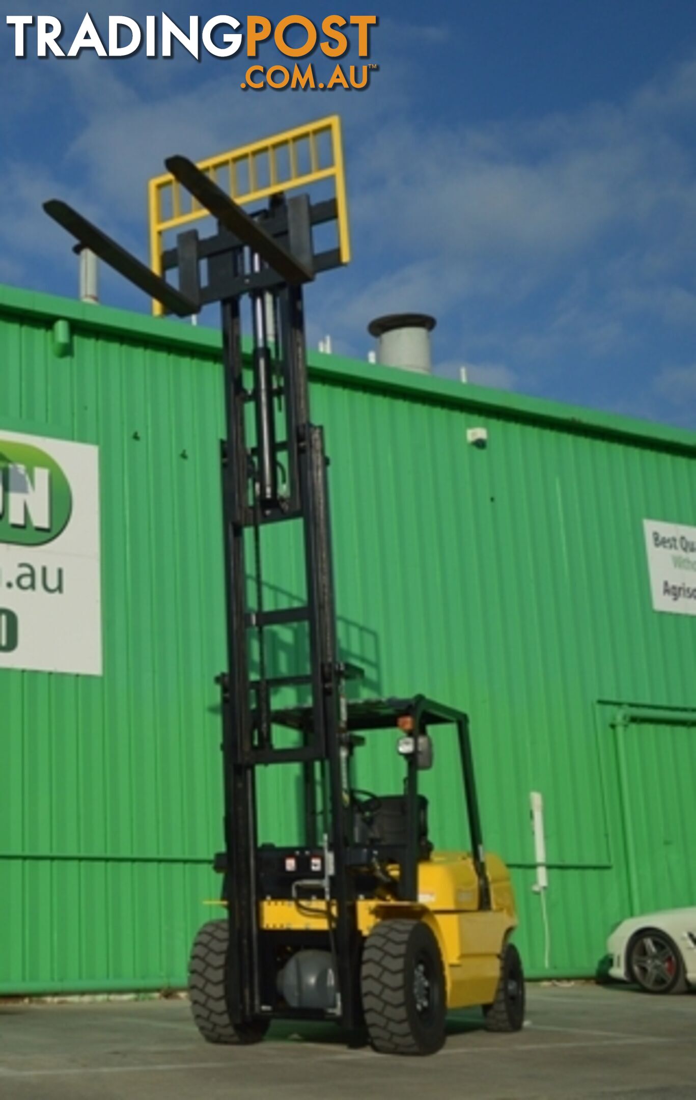  5 Tonne Forklift - 3 Stage Cont. Mast - Nationwide Delivery - PRICE SLASHED TO $32,990 INC GST