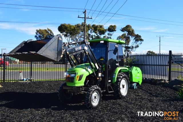 2021 40hp CDF Cabin + 6ft Slasher + FEL + 4 in 1 Bucket!!!! - photo 3 of 19
