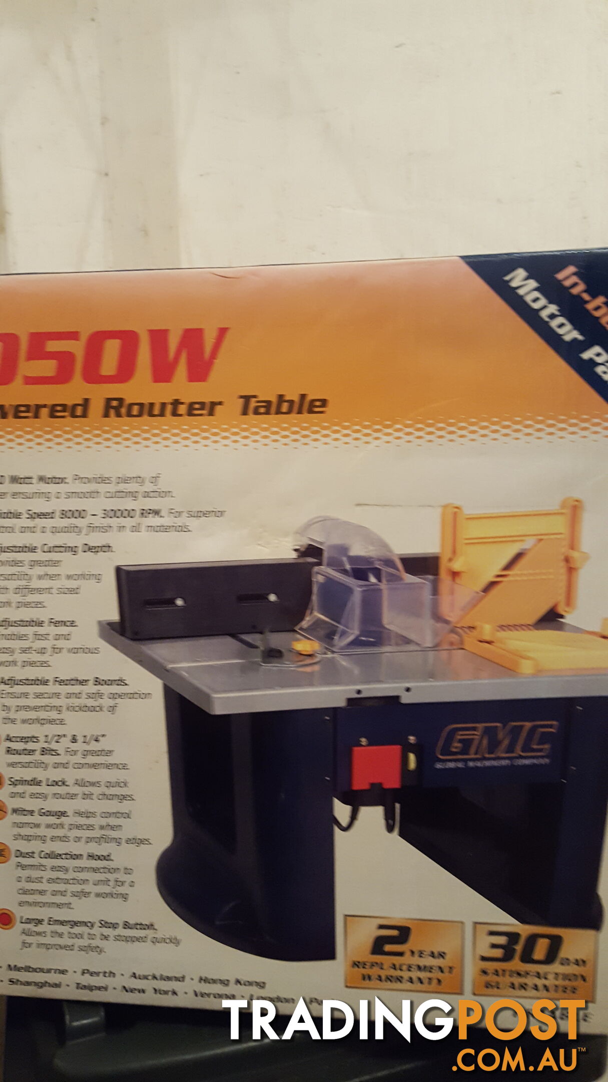 POWERED ROUTER TABLE NEW FOR SALE $270 ONO