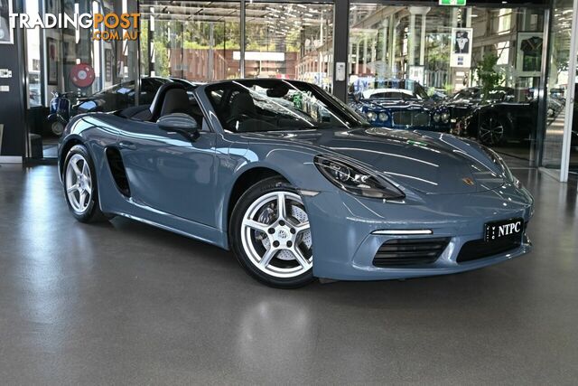 2016 Porsche 718 Boxster PDK 982 MY17 Convertible