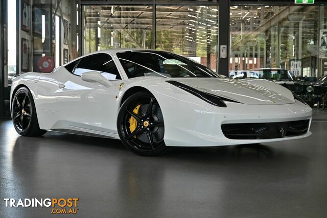 2013 Ferrari 458 Italia DCT F142 Coupe