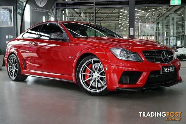 2012 Mercedes-Benz C-Class C63 AMG SPEEDSHIFT MCT Black Series C204 MY12 Coupe