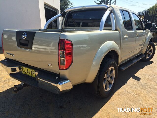 2011 NISSAN NAVARA ST (4x4) D40 DUAL CAB P/UP