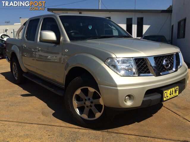 2011 NISSAN NAVARA ST (4x4) D40 DUAL CAB P/UP