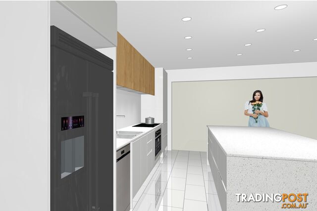 Last Chance! Flat-Pack White Satin 6m Galley Kitchen + 3m Island – Stylish &amp; Ready to Install!